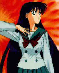 Rei in her school uniform looking posh