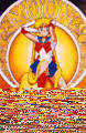 Sailor Moon with Moon written over her
